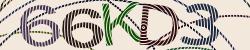 Darstellung des Captcha-Codes.