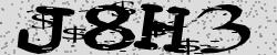 Darstellung des Captcha-Codes.